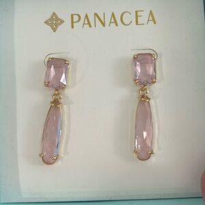 Panacea NEW Crystal Teardrop Earrings